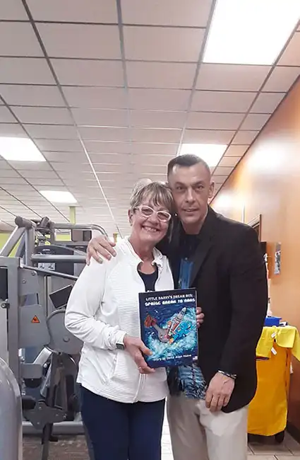 David Haave book signing the new and upcoming book Spring Break to Mars -- David Haave